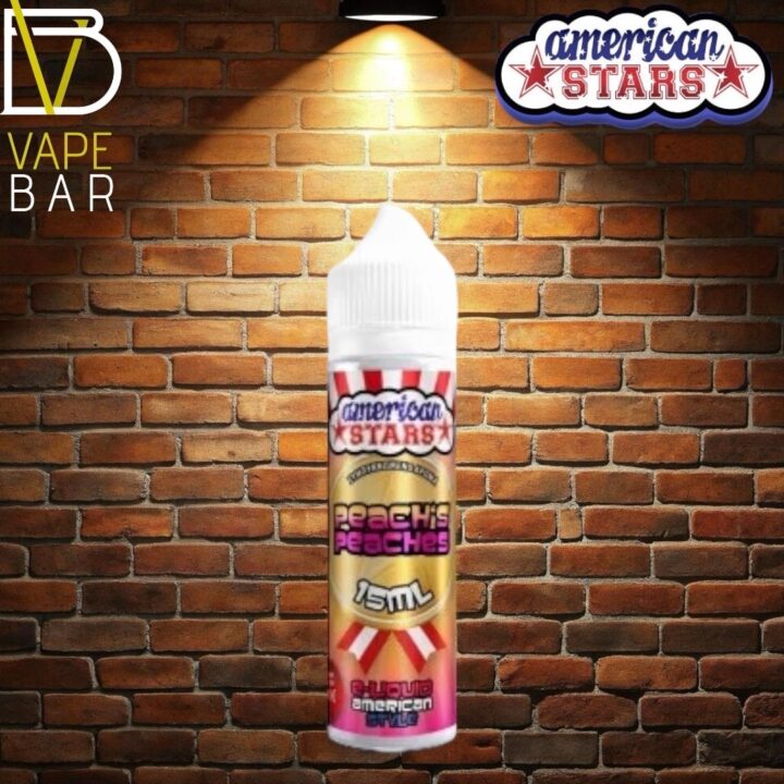 Peach Peachs American Stars Flavour Shot 60ml