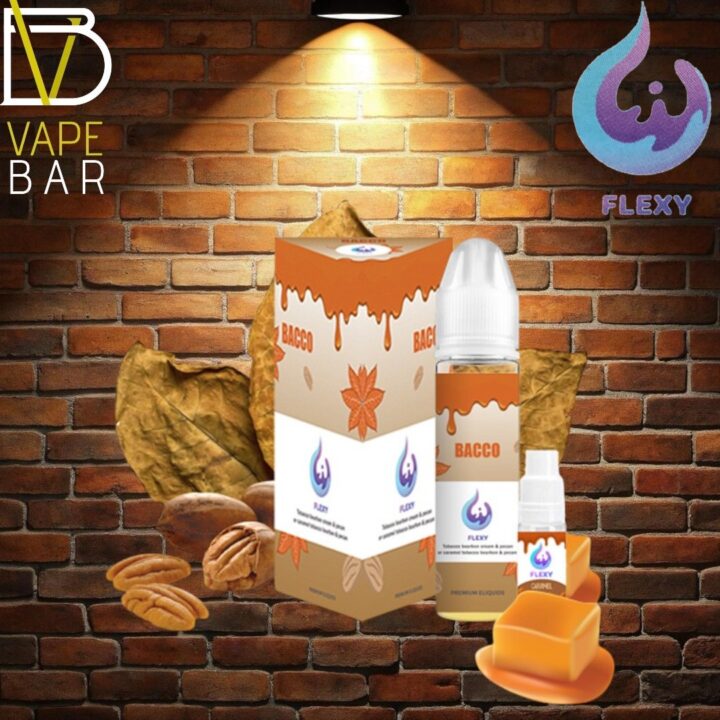 FLEXY – BACCO 12-60ML AND FLEXY CARAMEL 5ML-Photoroom