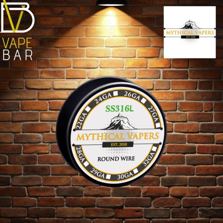 Σύρμα SS316L 28GA _ 0.32mm MTL By Mythical Vapers 10m