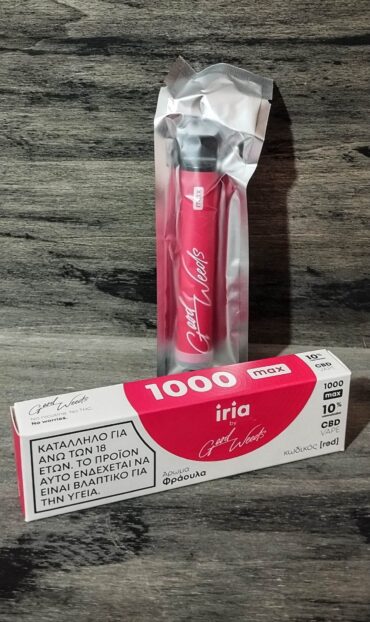 GoodWeeds Strawberry MAX 300mg CBD Vape Disposable Pen Kit 2ml