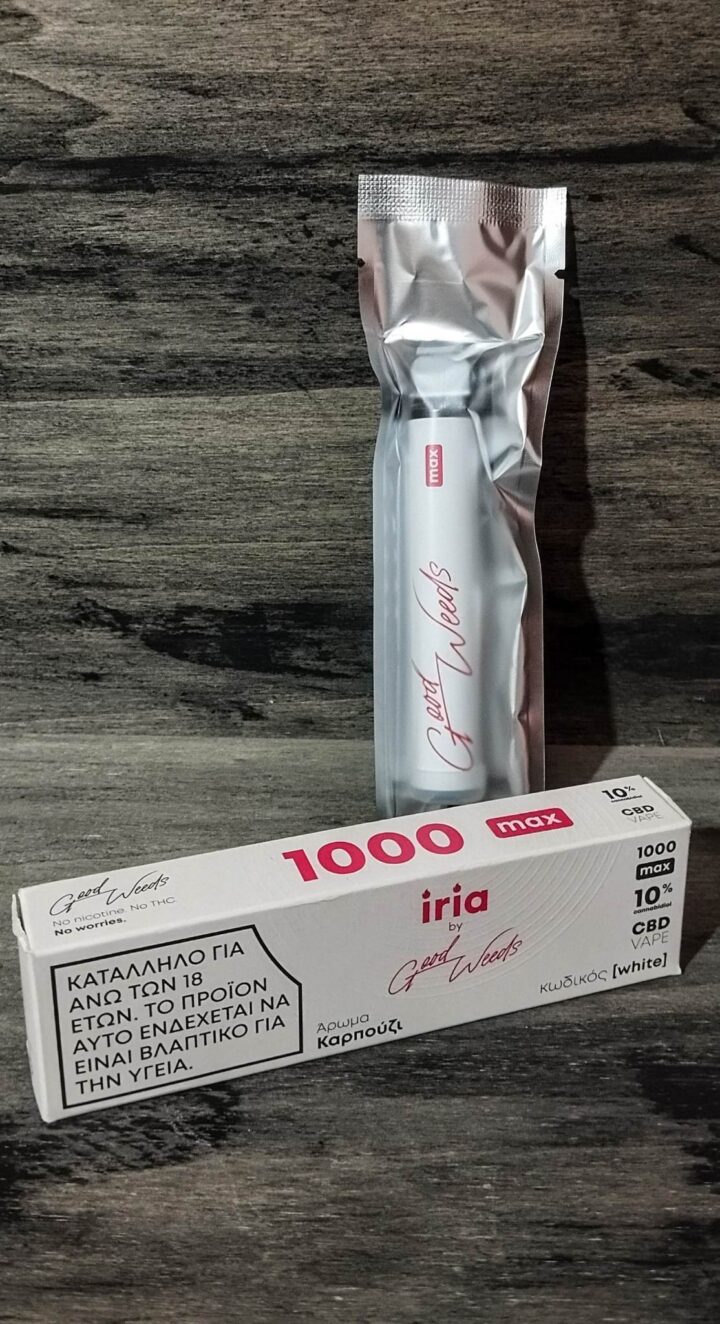 GoodWeeds Watermelon MAX 300mg CBD Vape Disposable Pen Kit 2ml