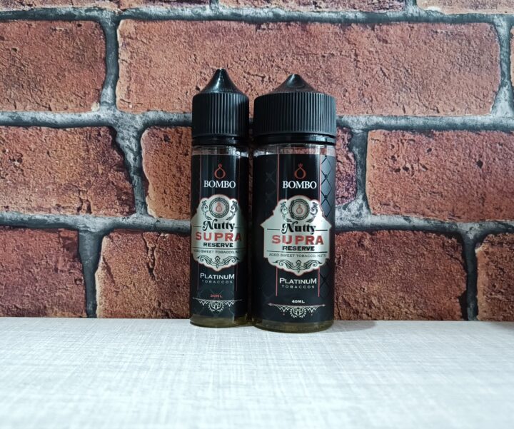 BOMBO PLATINUM TOBACCOS NUTTY SUPRA RESERVE FLAVORSHOT