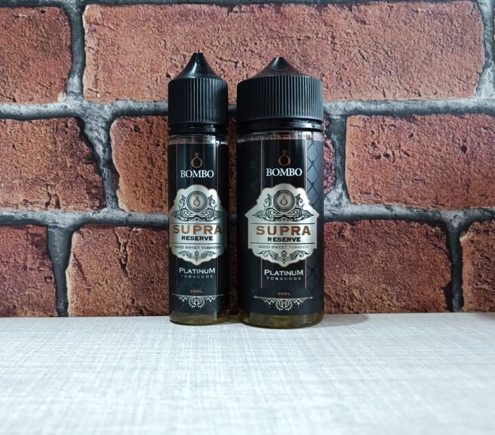 BOMBO PLATINUM TOBACCOS SUPRA RESERVE FLAVORSHOT
