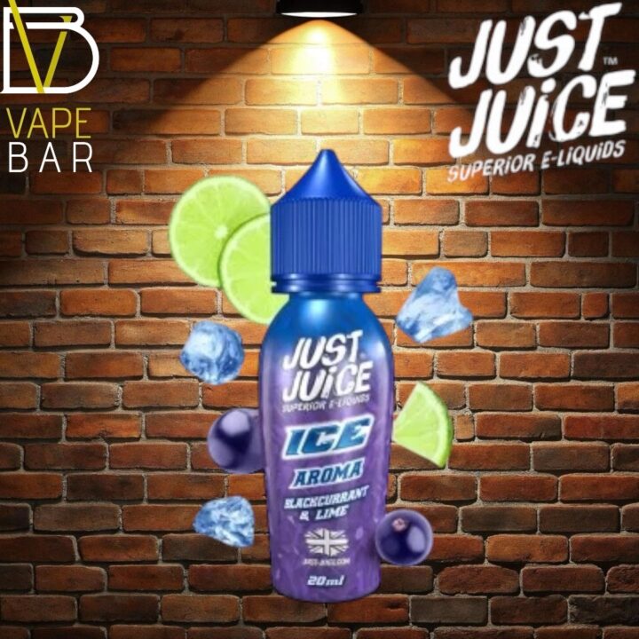 Ice Blackcurrant & Lime – Just Juice Flavour Shot