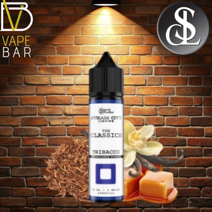 Tribacco 60ml – Steam City Flavour Shot