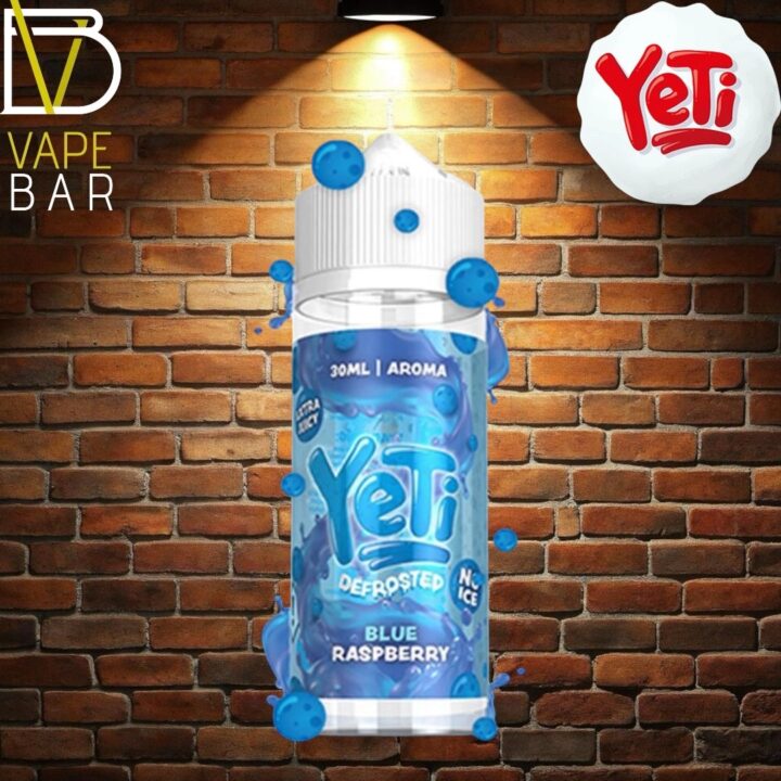 Yeti Defrosted Flavour Shot Blue Raspberry 120ml