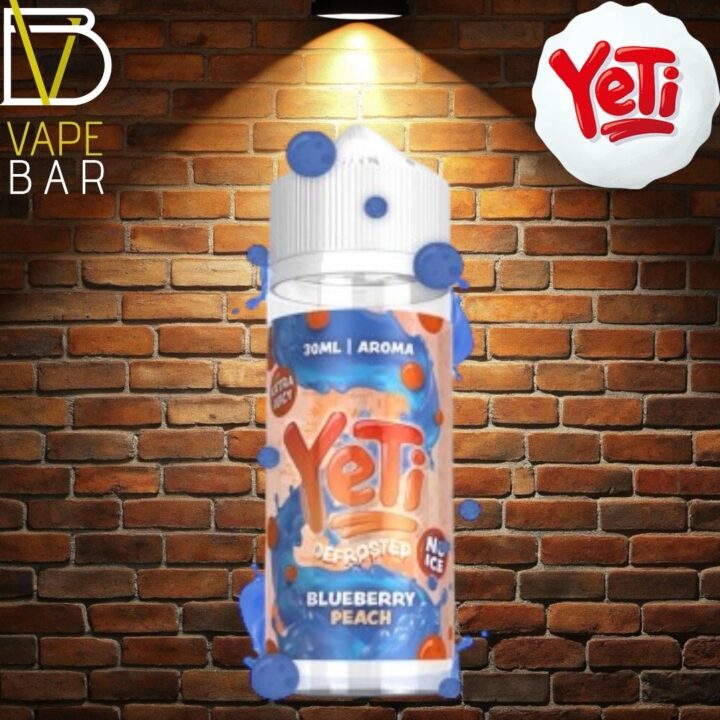 Yeti Defrosted Flavour Shot Blueberry Peach 120ml