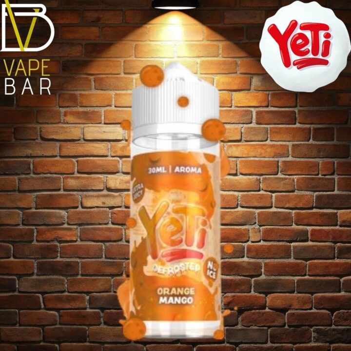 Yeti Defrosted Flavour Shot Orange Mango 120ml