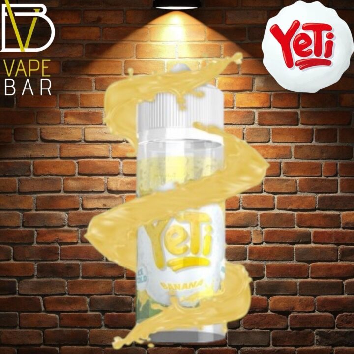 Yeti Iced Flavour Shot Banana 120ml