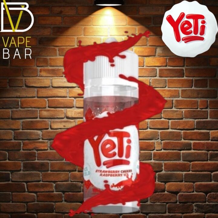 Yeti Iced Flavour Shot Strawberry Cherry Raspberry 120ml