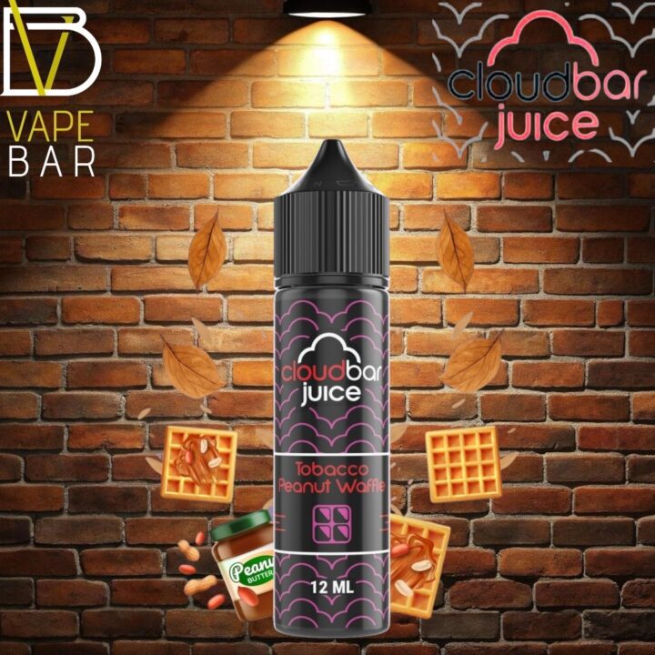 CloudBar Juice Tobacco Peanut Waffle-Photoroom