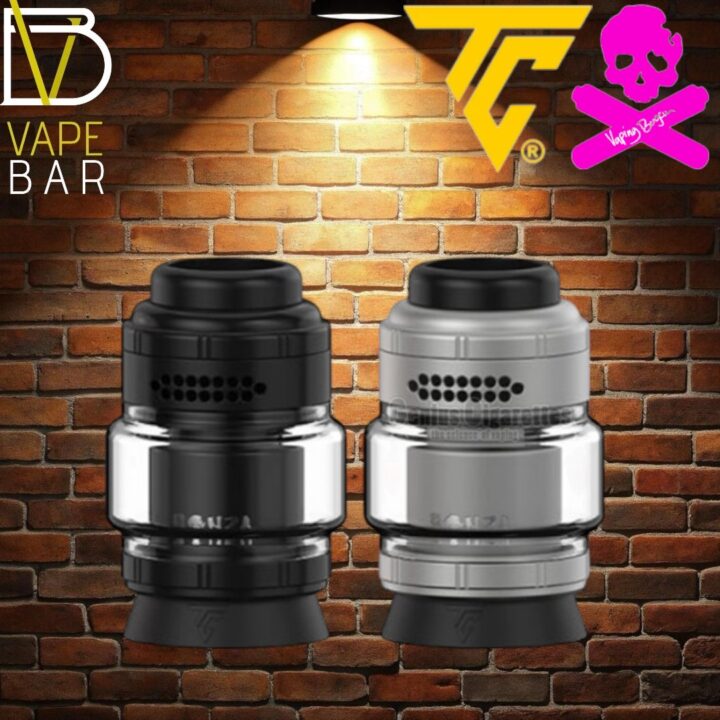 Bonza Pro RTA 4_6ml 26.5mm – Thunder Cloud x Vaping Bogan